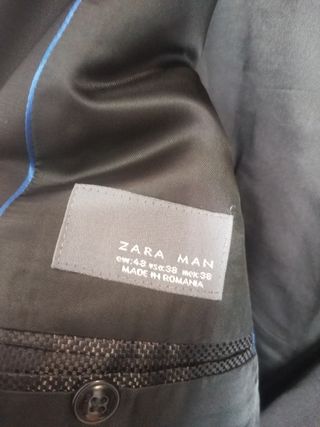 Chaqueta de hombre negra
