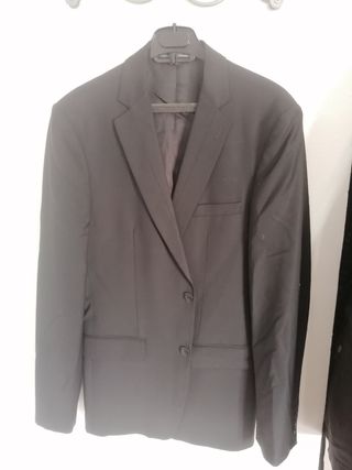 Chaqueta de hombre negra