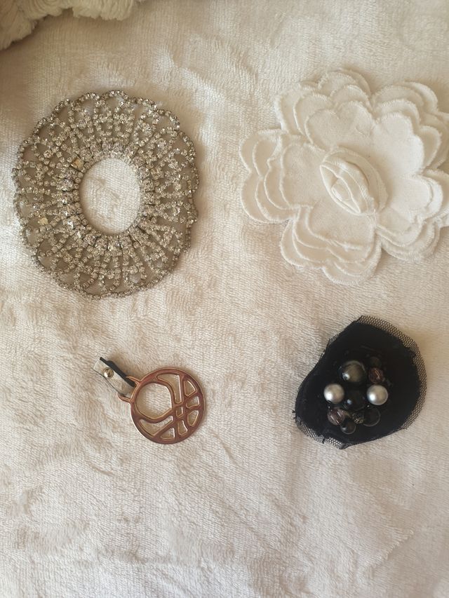 Conjunto adornos costura