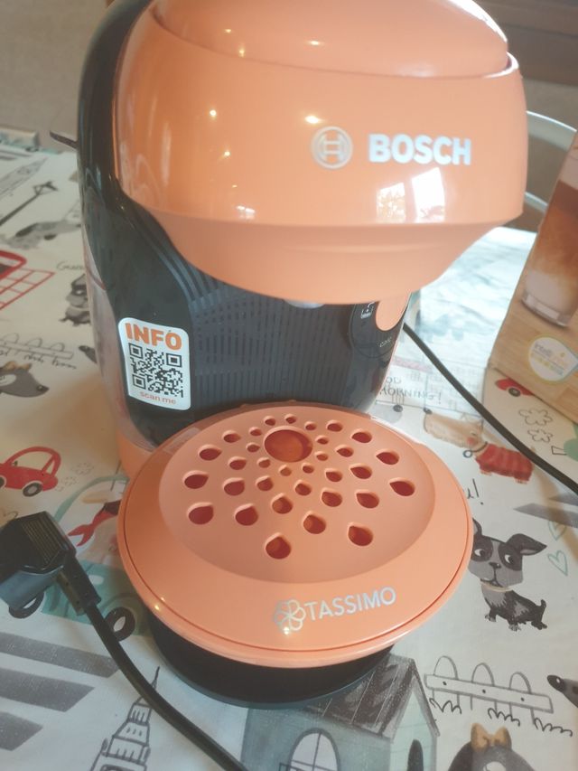 Cafetera cápsulas BOSCH NARANJA