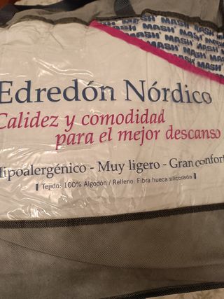 2 Edredones nórdicos Mash. 2 fundas nórdicas.