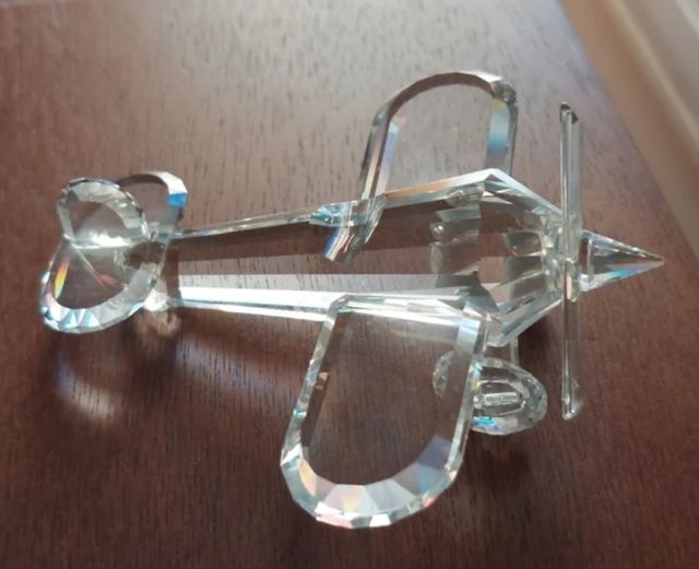FIGURA ORIGINAL SWAROVSKI.  AEROPLANO.