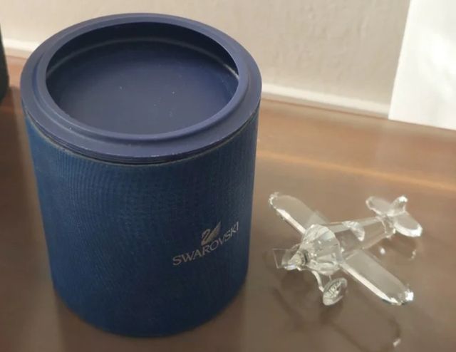 FIGURA ORIGINAL SWAROVSKI.  AEROPLANO.