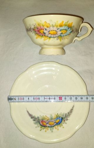 VAJILLA MERIENDA LOZA VINTAGE