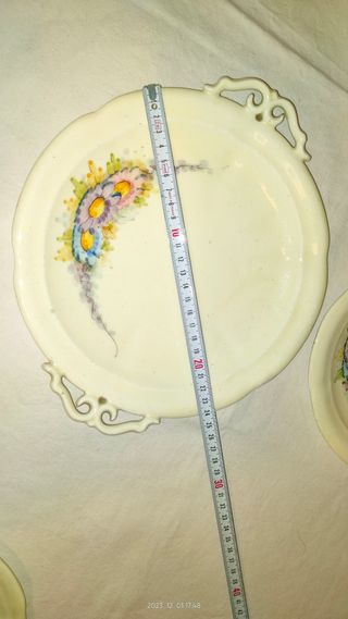 VAJILLA MERIENDA LOZA VINTAGE