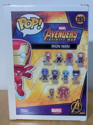 Pop Funko Marvel Avengers Infinity War Iron Man 28
