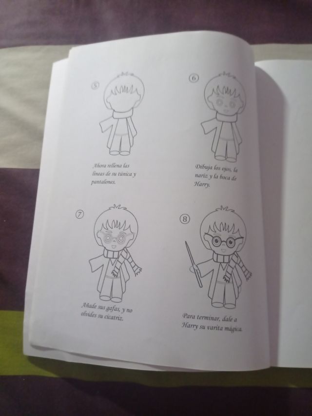 Libro para dibujar Harry Potter
