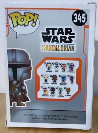Pop Star Wars The Mandalorian 345 misure confezion