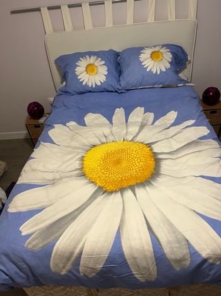 funda edredon margatita cama 135