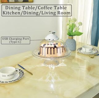 Tartera elevada con luz nueva