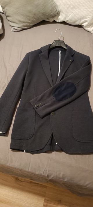 Blazer Mango azul talla M