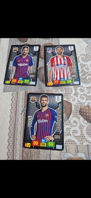 Cartas Adrenalyn 2018-19