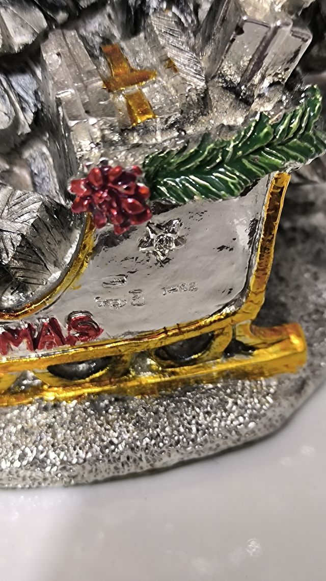 Árbol de Navidad plata