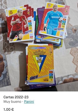 Cartas Adrenalyn