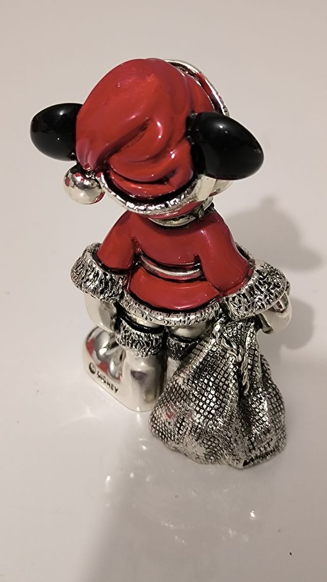 Mickey Papá Noel plata