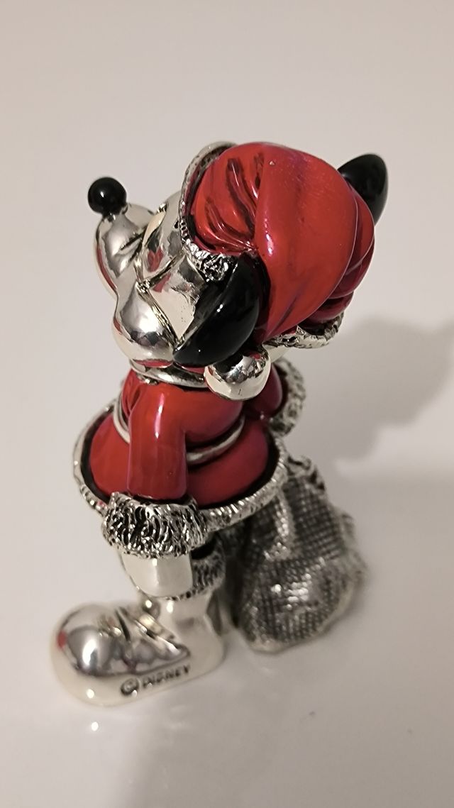 Mickey Papá Noel plata