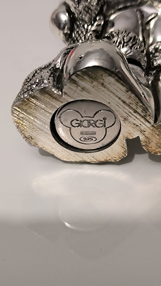 Mickey Papá Noel plata