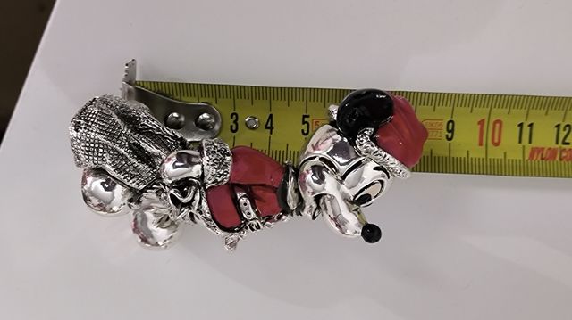 Mickey Papá Noel plata