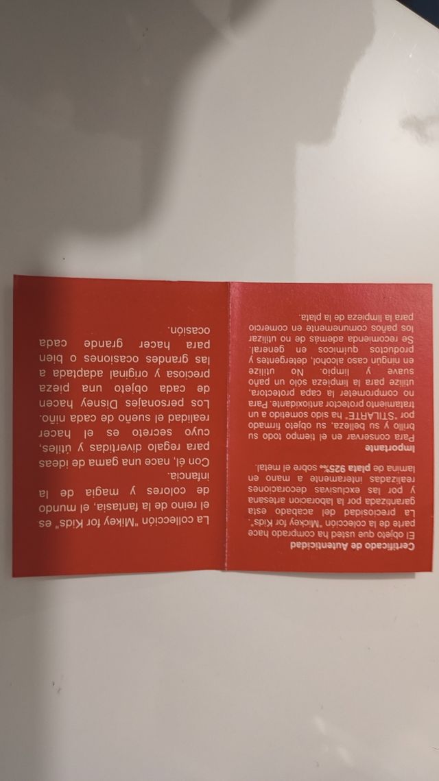 Mickey Papá Noel plata