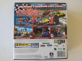PRECINTADO SONIC SEGA ALL STARS RACING VOLANTE PS3