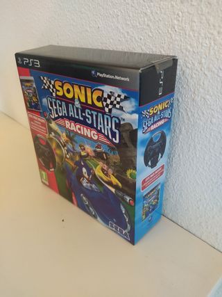 PRECINTADO SONIC SEGA ALL STARS RACING VOLANTE PS3