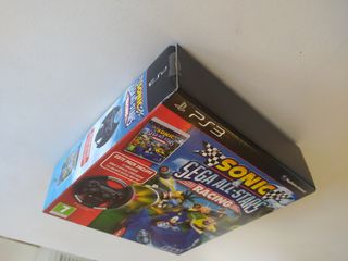 PRECINTADO SONIC SEGA ALL STARS RACING VOLANTE PS3