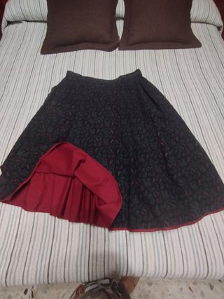 Falda regional , baturra