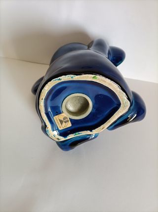 Ceramica salvadanaio "Alvino Bagni"