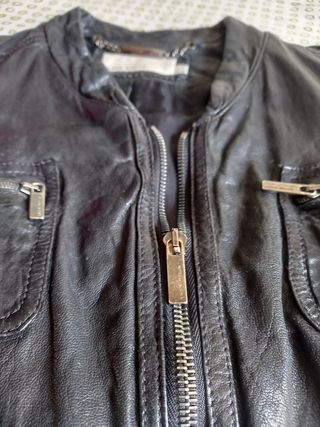 Cazadora piel T S Karen Millen