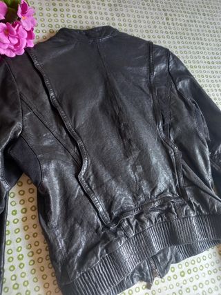 Cazadora piel T S Karen Millen