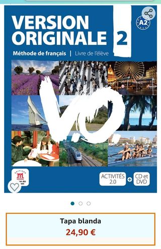 Libro texto Francés A2