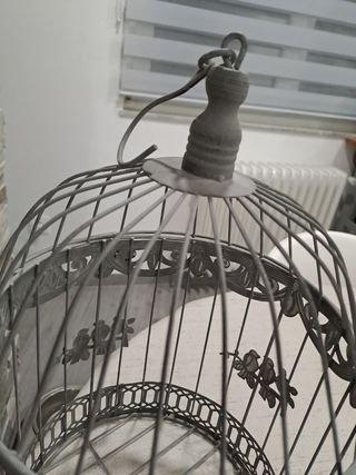 Jaula pájaros decoracion
