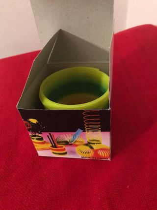 Juguete muelle magico colores arco iris