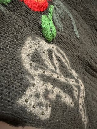 Jersey verde oscuro Desigual talla S