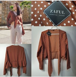 Blusa crop top