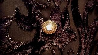 Chaqueta TERCIOPELO GASA BOTON JOYA T48