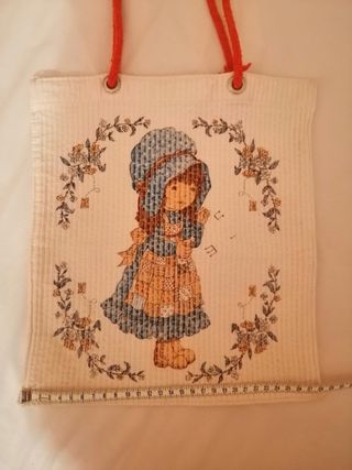 Bolsa Tote muñeca Laura vintage años 80