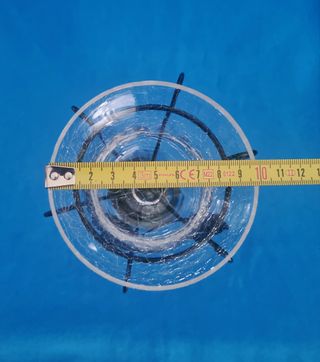 Portacandela con VETRO PARTICOLARE
