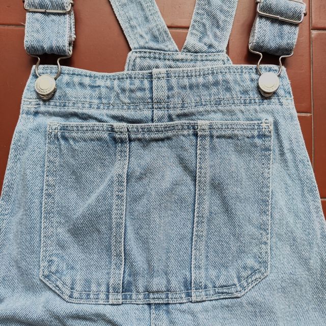Bershka salopette shorts jeans Taglia M
