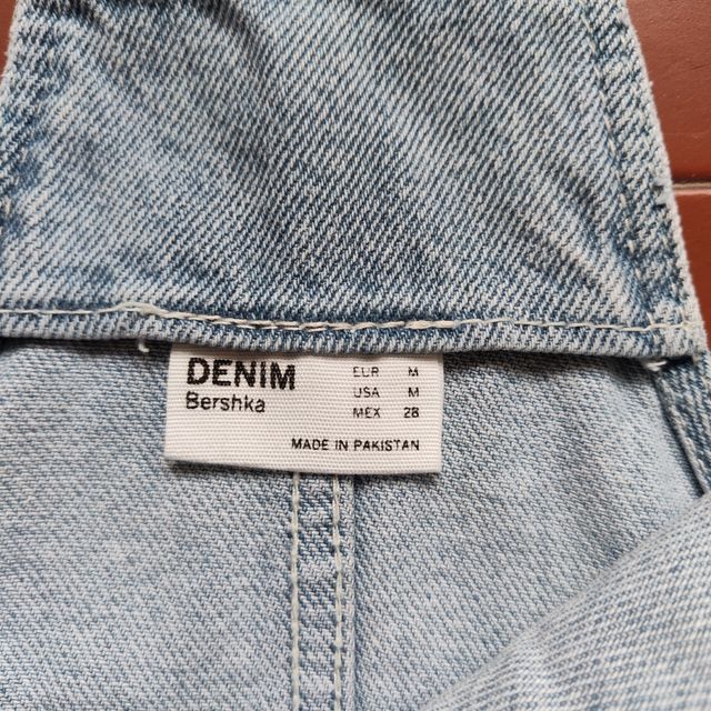 Bershka salopette shorts jeans Taglia M