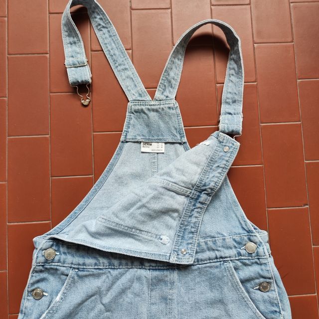 Bershka salopette shorts jeans Taglia M