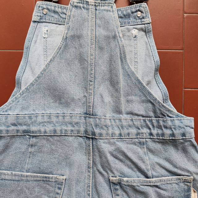 Bershka salopette shorts jeans Taglia M