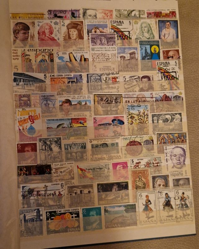 Álbum y colección sellos