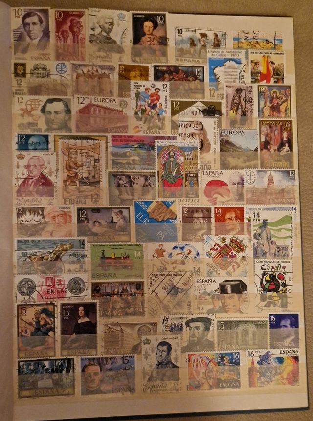 Álbum y colección sellos
