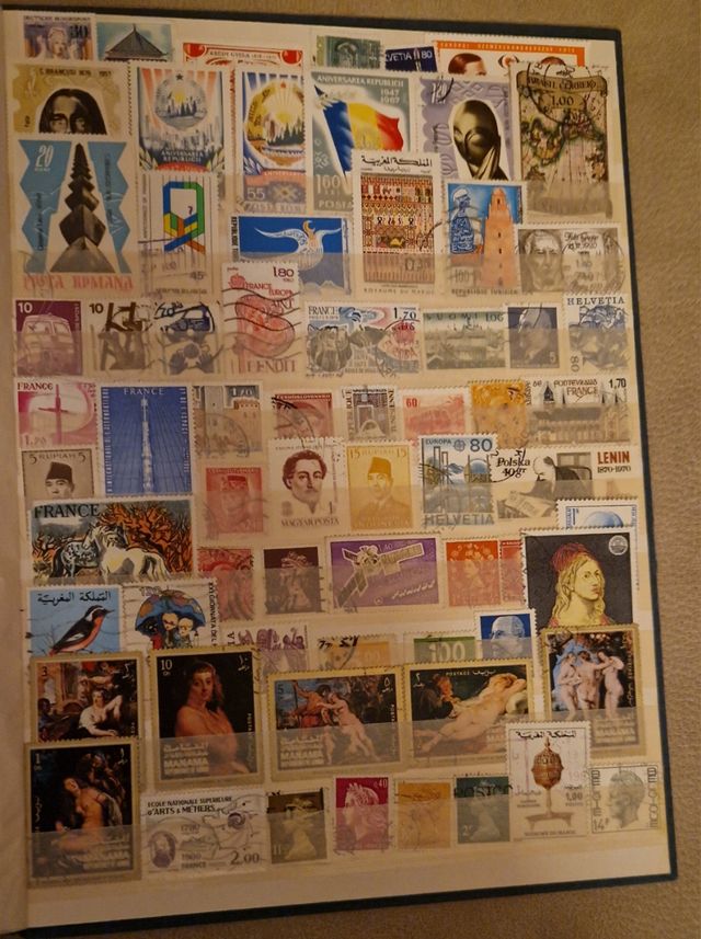 Álbum y colección sellos