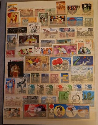 Álbum y colección sellos