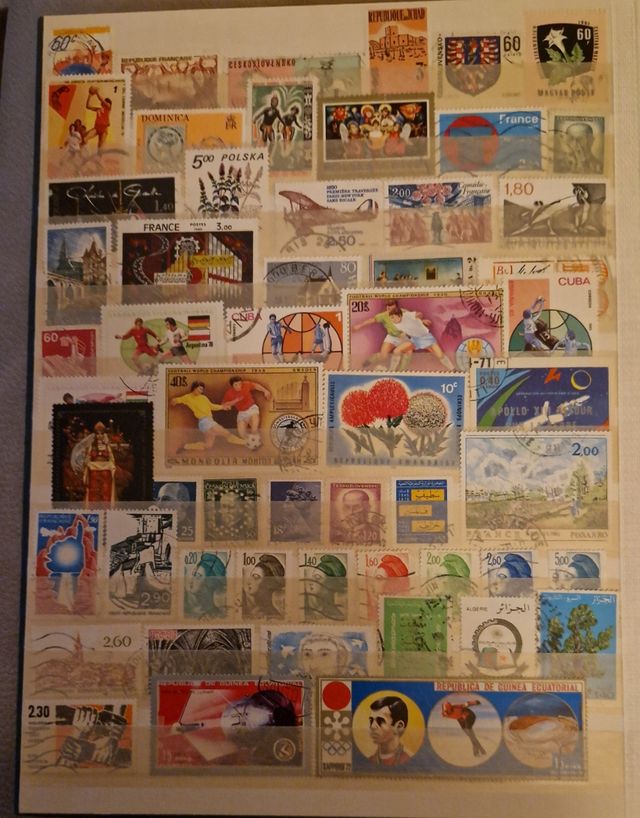 Álbum y colección sellos