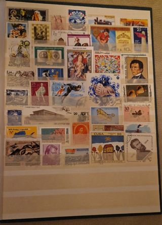 Álbum y colección sellos