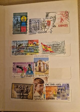 Álbum y colección sellos