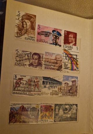 Álbum y colección sellos